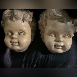 Large cherub heads
************only one left
